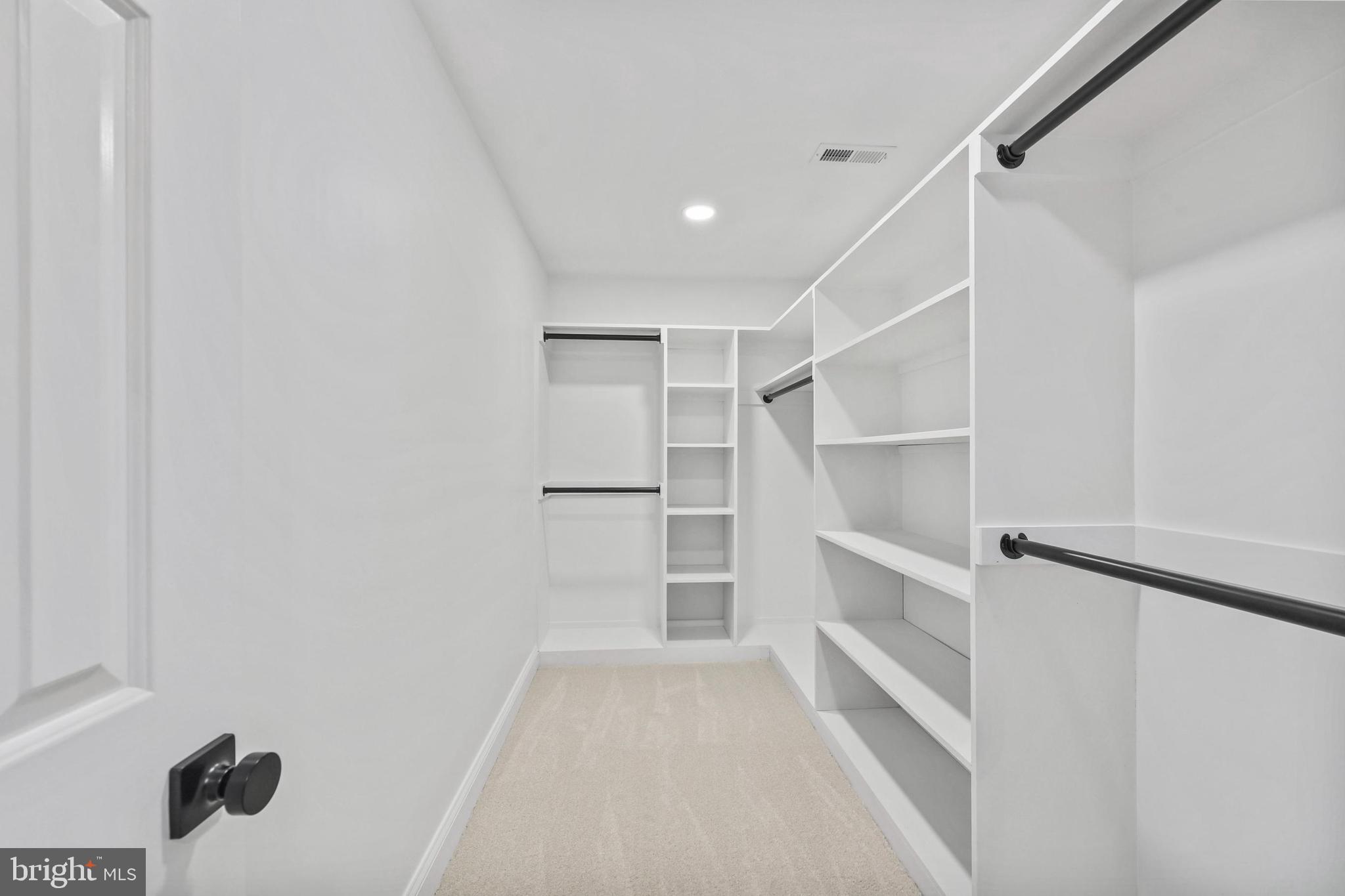 5393 Merry Oaks Road The Plains, VA 20198 - Photo 30 of 58 a view of walk in closet with empty racks