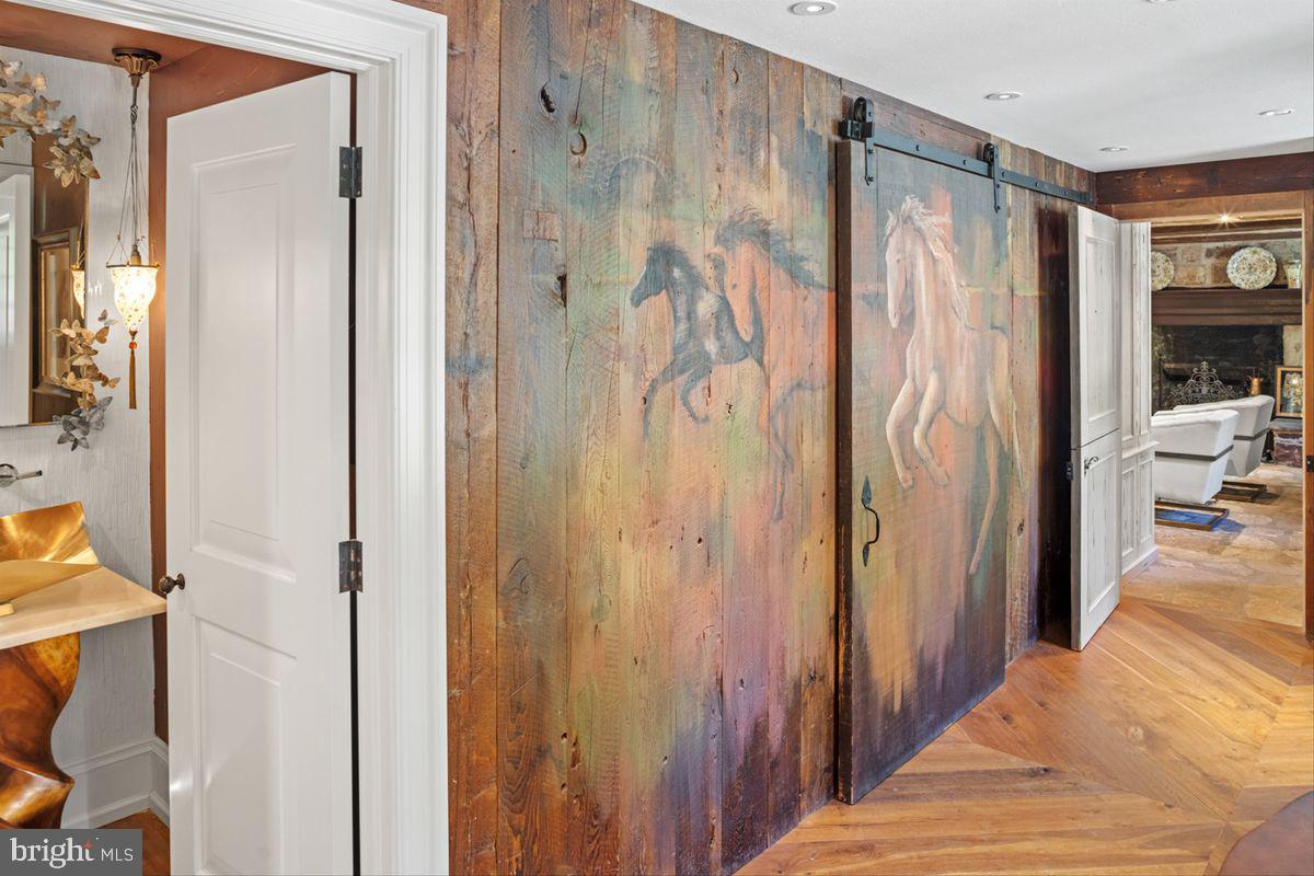 720 Swedesford Road Lower Gwynedd, PA 19002 - Photo 22 of 79 Hand-painted hall