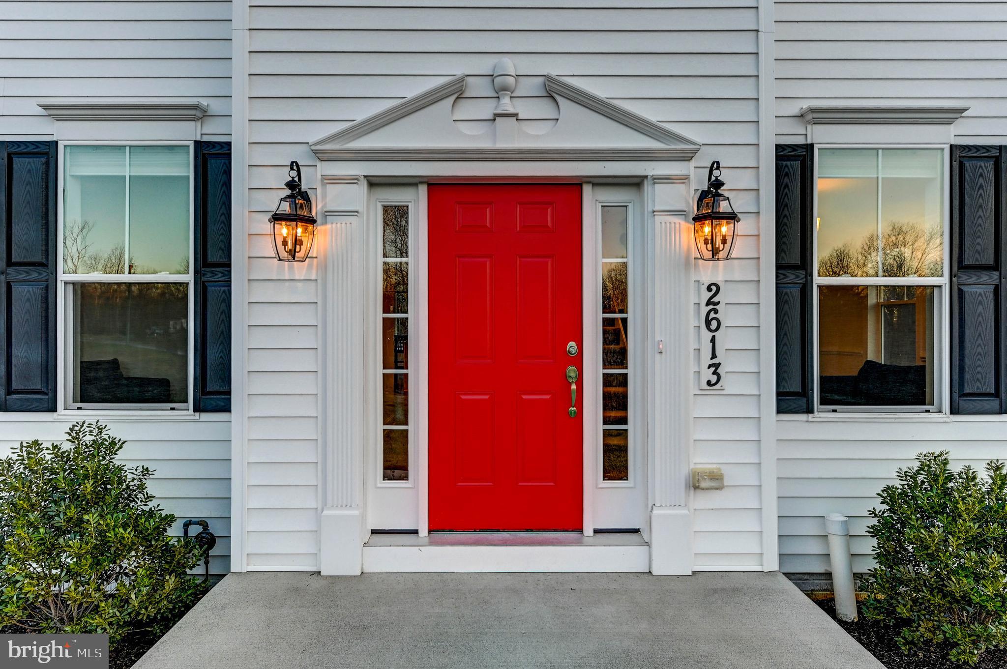 2613 Cotter Road Manchester, MD 21102 - Photo 23 of 26 a front view of a house with red gate