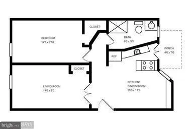 $2,100 | 1705 P Street Northwest, Unit 2, Washington, DC 20036