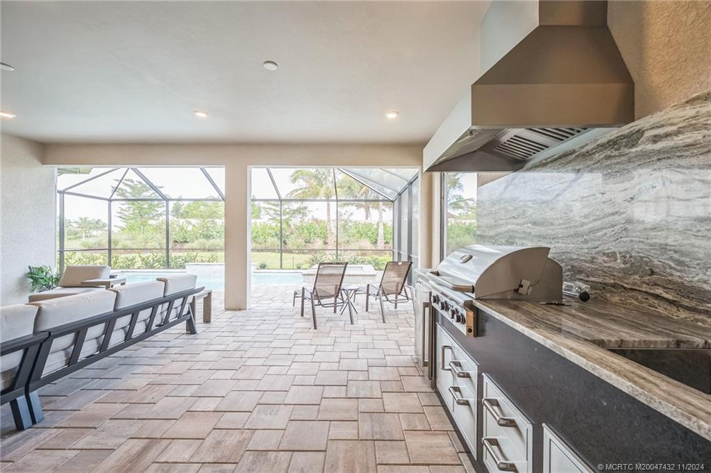15111 Pescara Street Naples, FL 34114 - Photo 28 of 43 Custom Outdoor Kitchen
