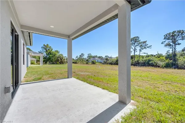 a view of a lake with a mountain in the background