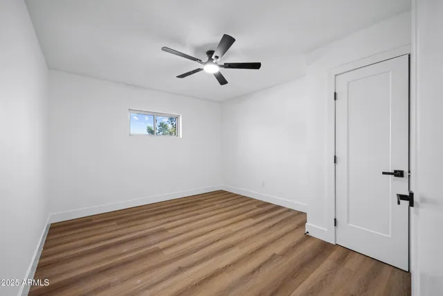 wooden floor in an empty room