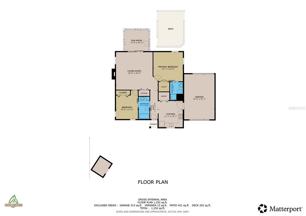 13425 Maple Drive Fort McCoy, FL 32134 - Photo 41 of 41 a picture of a floor plan