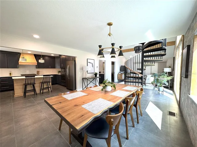 a view of a lake with a ocean view