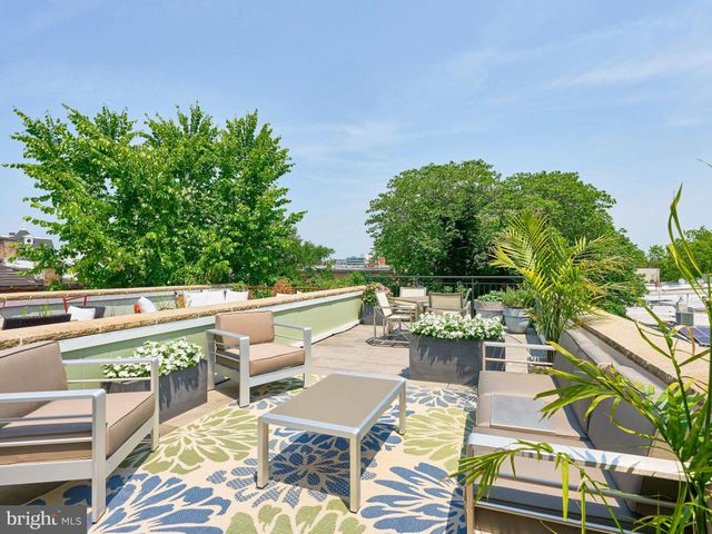 a view of an outdoor seating area