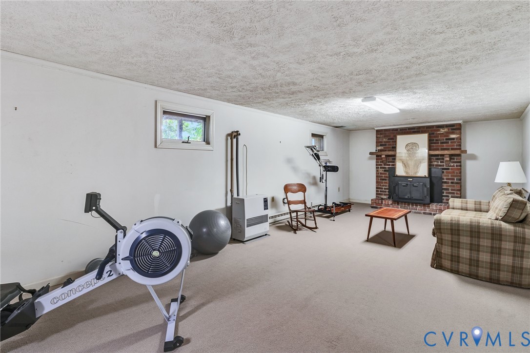 142 Bridge Lane Reedville, VA 22539 - Photo 19 of 56 a view of a room with gym equipment
