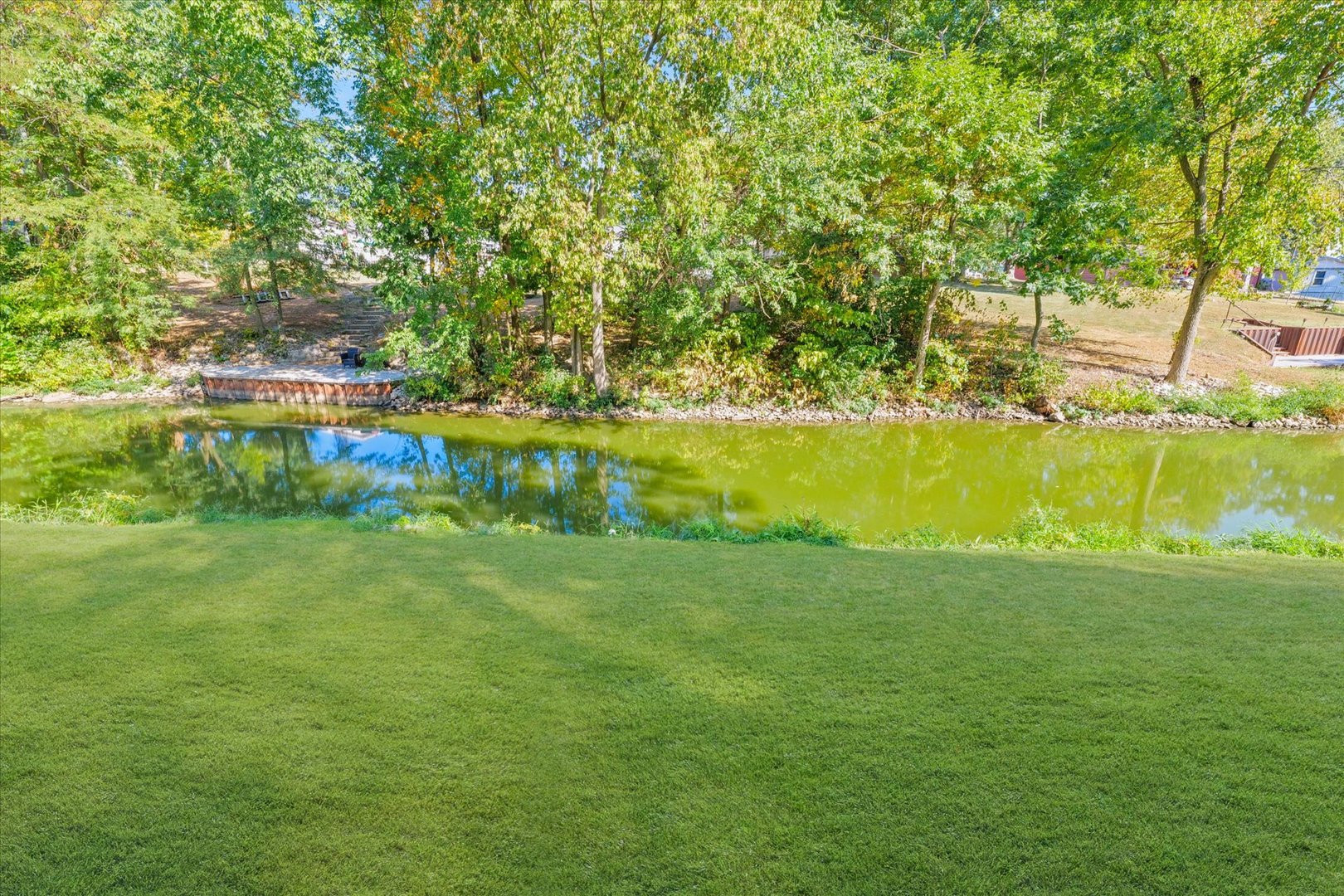 958 North 3555 East Road Neoga, IL 62447 - Photo 29 of 39 a view of yard with swimming pool and green space