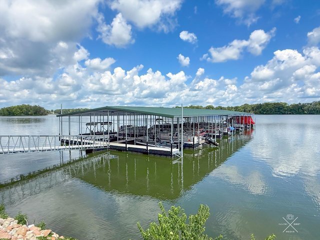 958 North 3555 East Road Neoga, IL 62447 - Photo 35 of 39 a view of a lake with a terrace