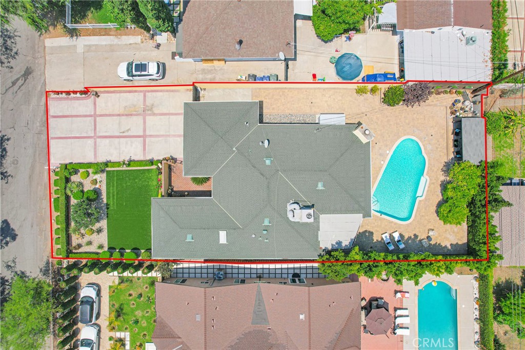 2395 Cooley Place Pasadena, CA 91104 - Photo 39 of 46 an aerial view of a house