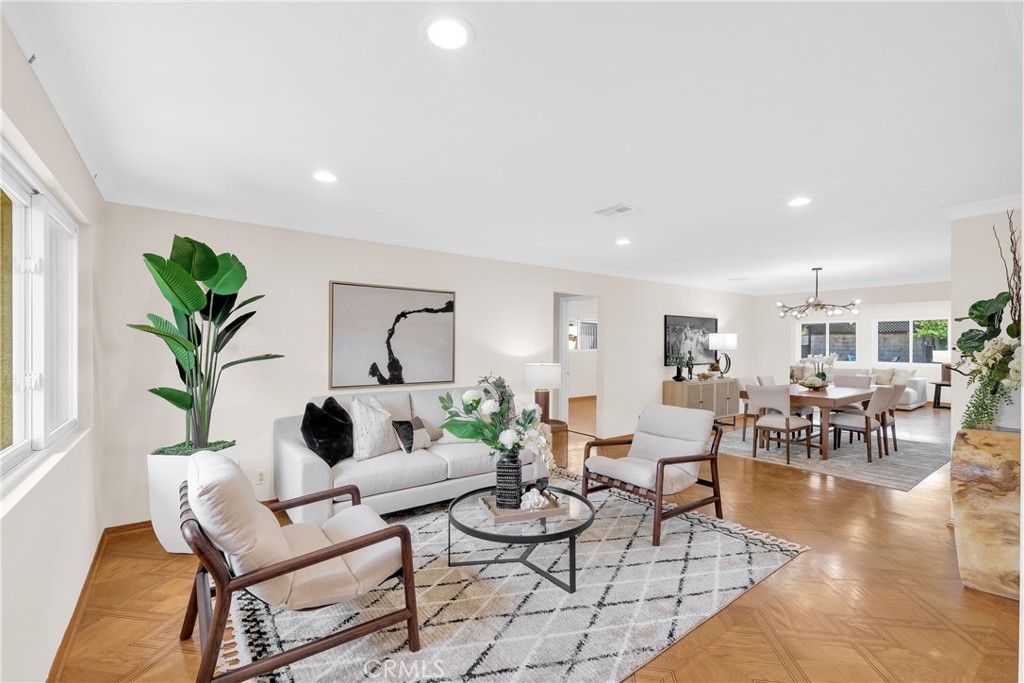 2395 Cooley Place Pasadena, CA 91104 - Photo 8 of 46 a living room with furniture potted plant and window