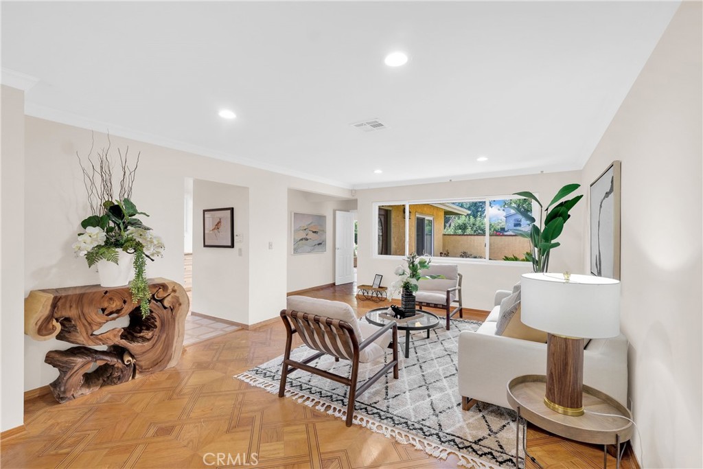 2395 Cooley Place Pasadena, CA 91104 - Photo 10 of 46 a living room with furniture and a potted plant