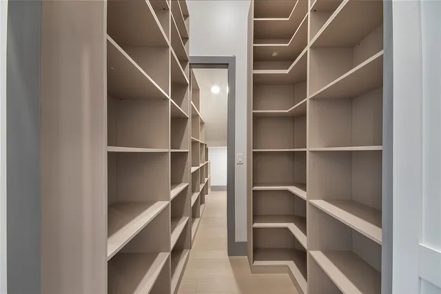 a close view of utility room