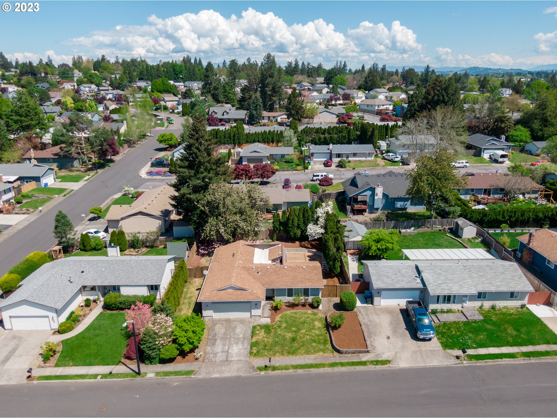 1857 Southwest 5th Street Gresham, OR 97080 - Photo 36 of 40 an aerial view of a city