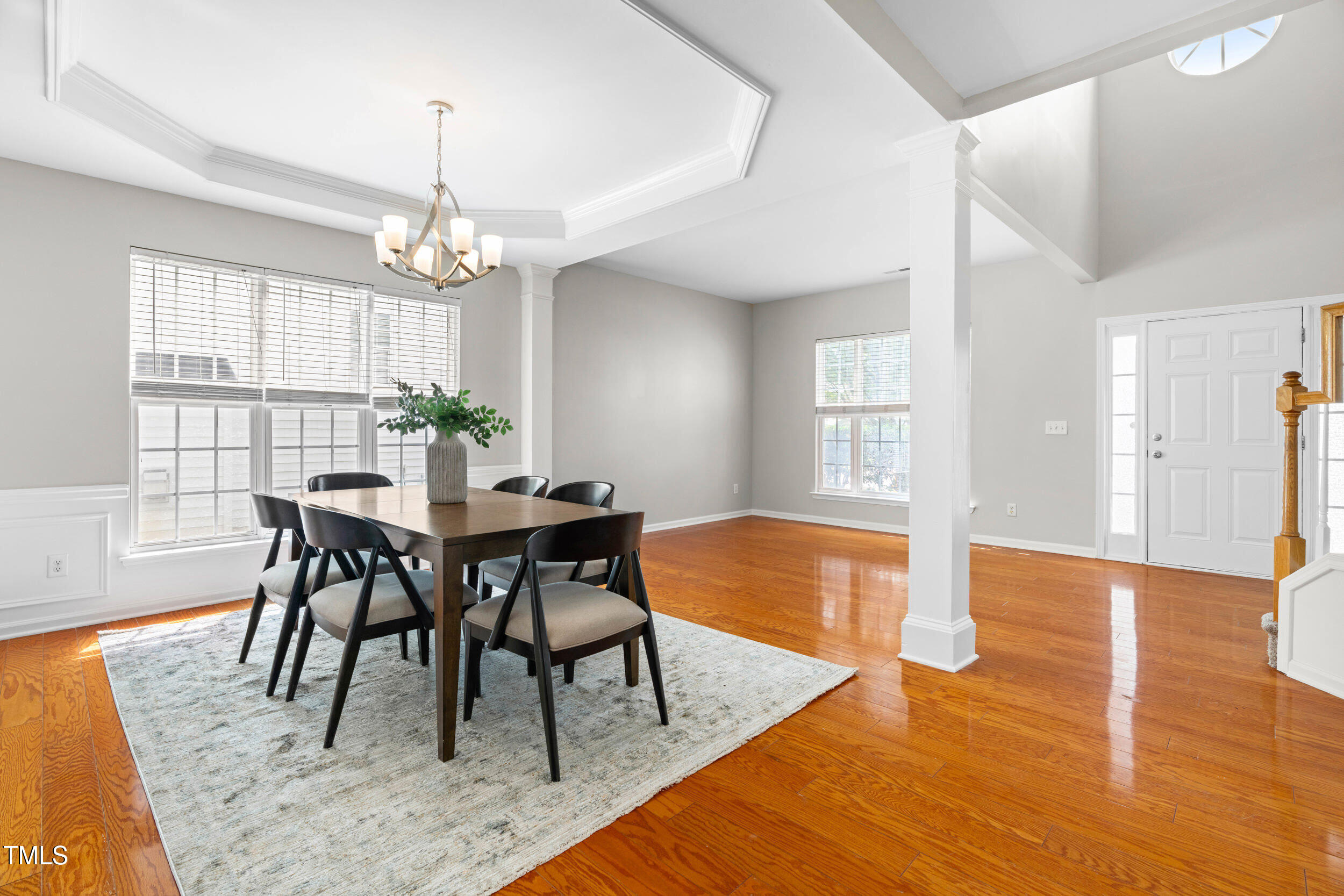 7440 Lagrange Drive Raleigh, NC 27613 - Photo 13 of 38 Dining, Living and Entrance