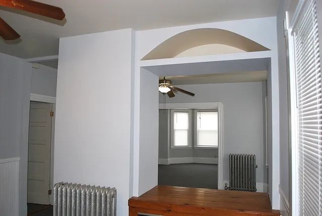 a view of front door