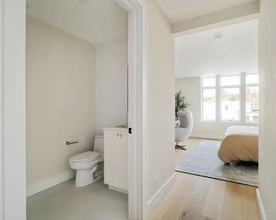 a view of bathroom with a toilet