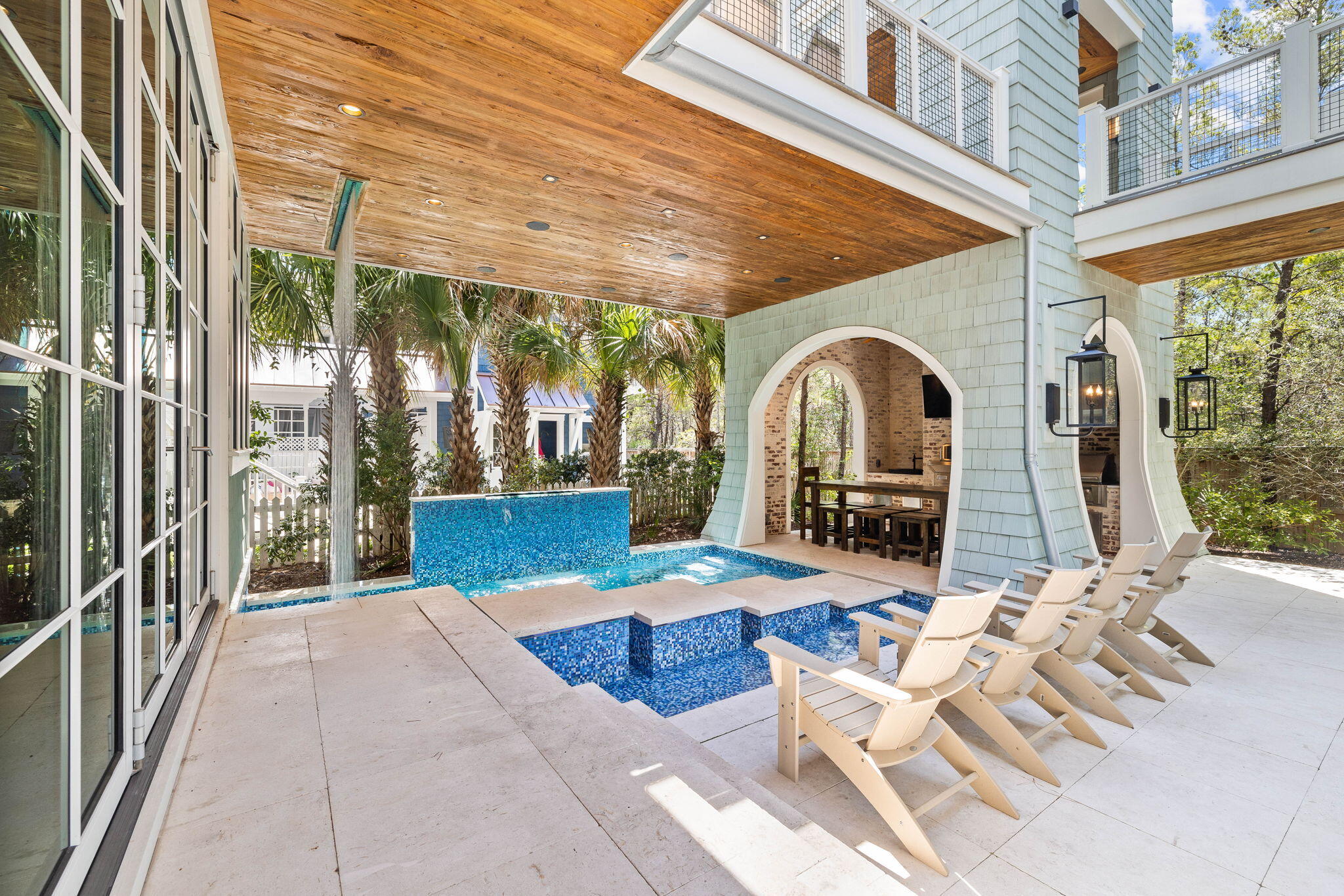 58 Coopersmith Ln Inlet Beach Inlet Beach, FL 32461 - Photo 27 of 130 a view of swimming pool with outdoor seating and a potted plant