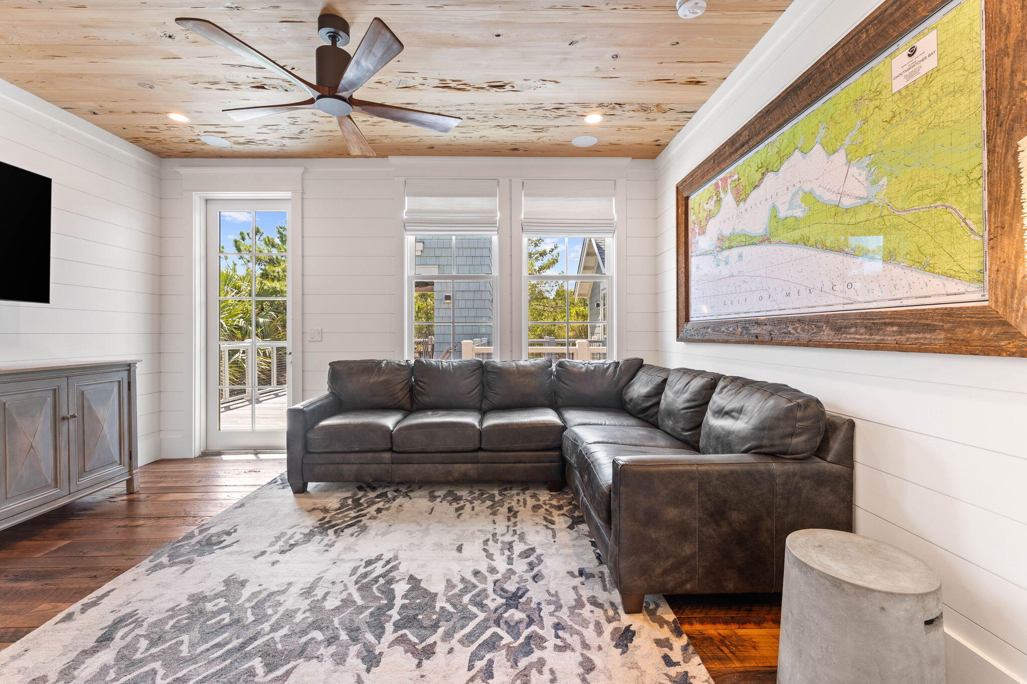 58 Coopersmith Ln Inlet Beach Inlet Beach, FL 32461 - Photo 80 of 130 a living room with furniture and a large window