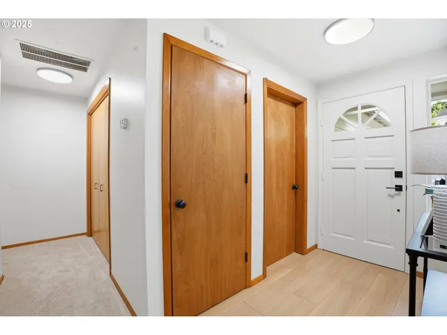 a view of a livingroom with furniture and window