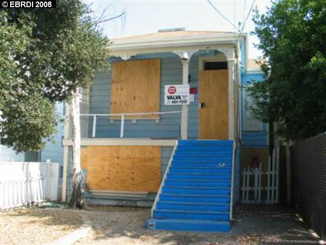 a view of front door of house