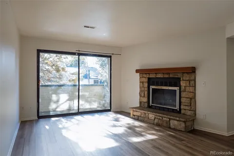 a close view of a utility room with dryer and washer