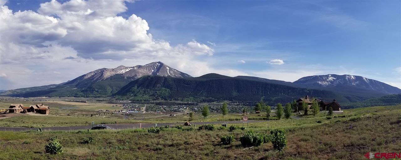 549 Saddle Ridge Ranch Road Crested Butte, CO 81224 - Photo 5 of 6 View to the South and the Town of Crested Butte.