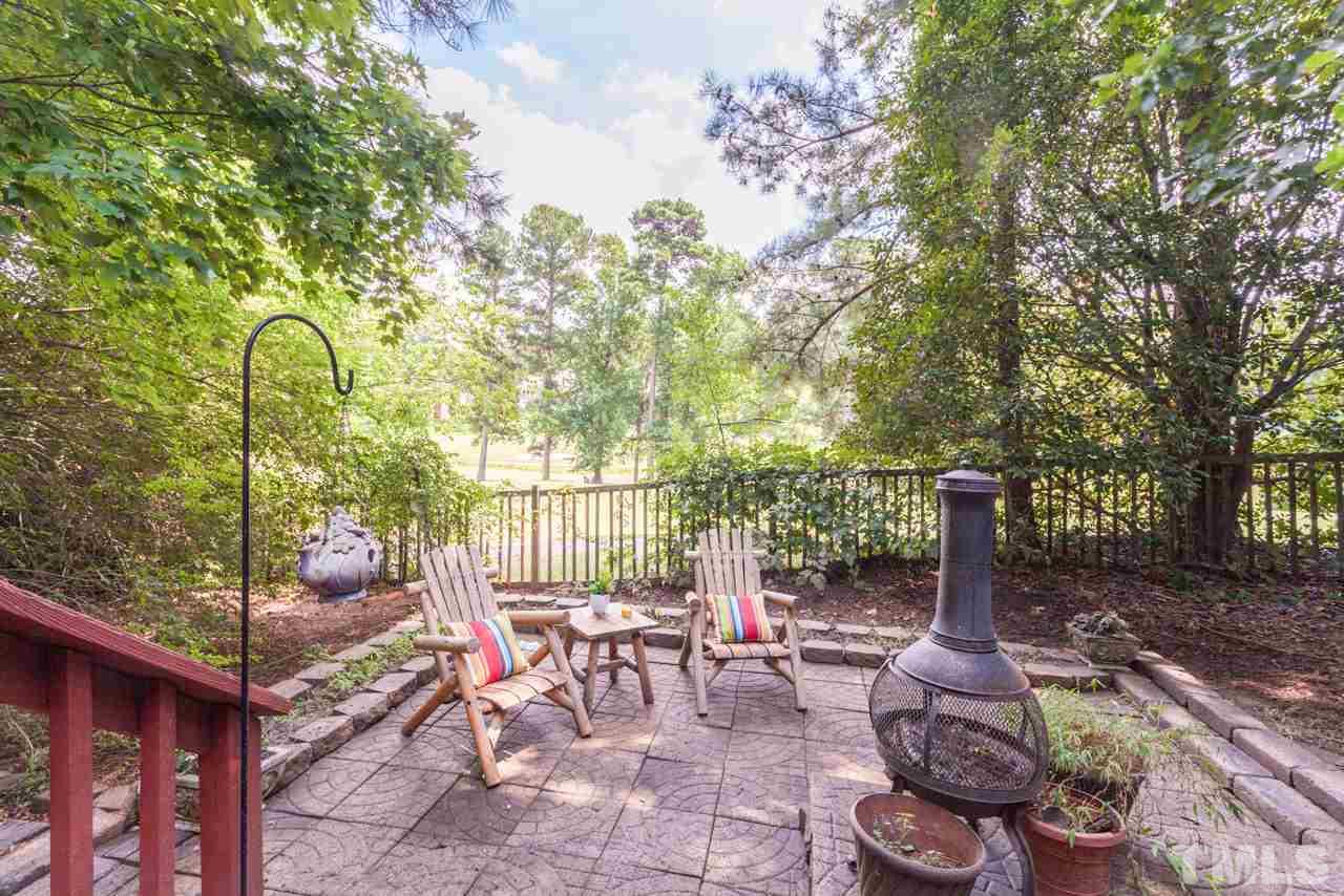10001 Goodview Court Raleigh, NC 27613 - Photo 17 of 25 Golf course view from the patio as well