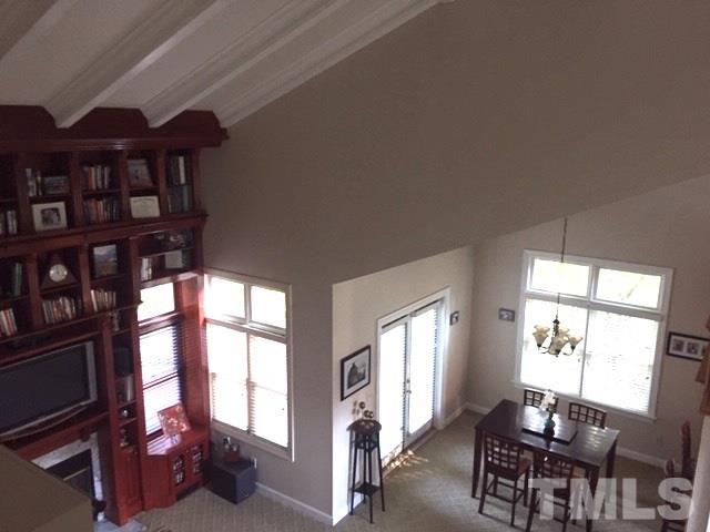 10001 Goodview Court Raleigh, NC 27613 - Photo 10 of 25 Overhead view of family room and dining room