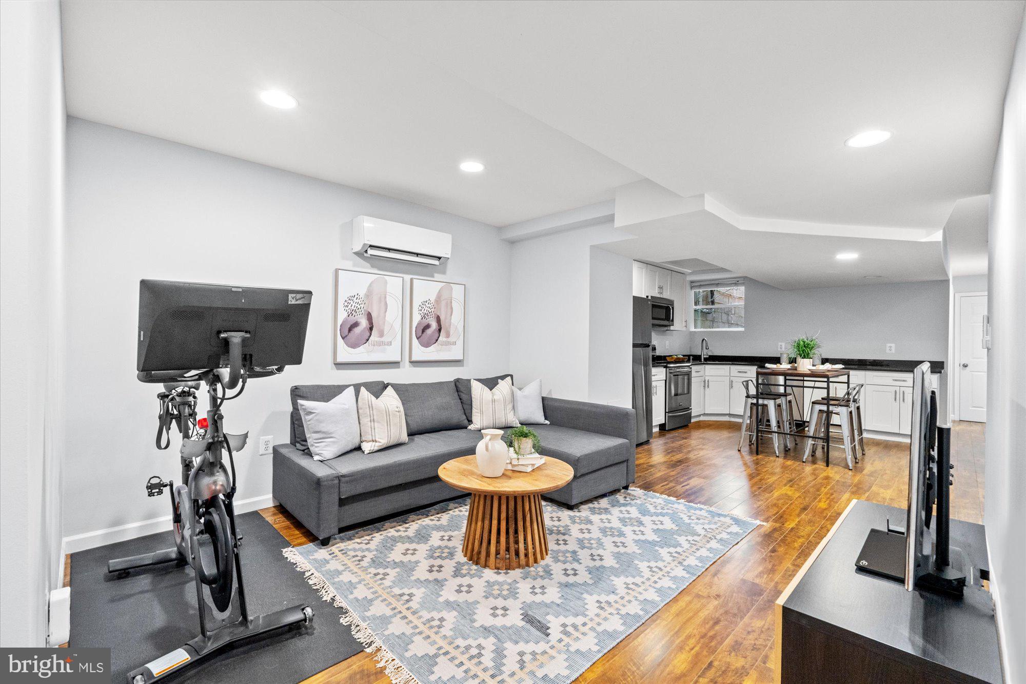 121 V Street Northwest Washington, DC 20001 - Photo 20 of 21 Lower Level Living Area