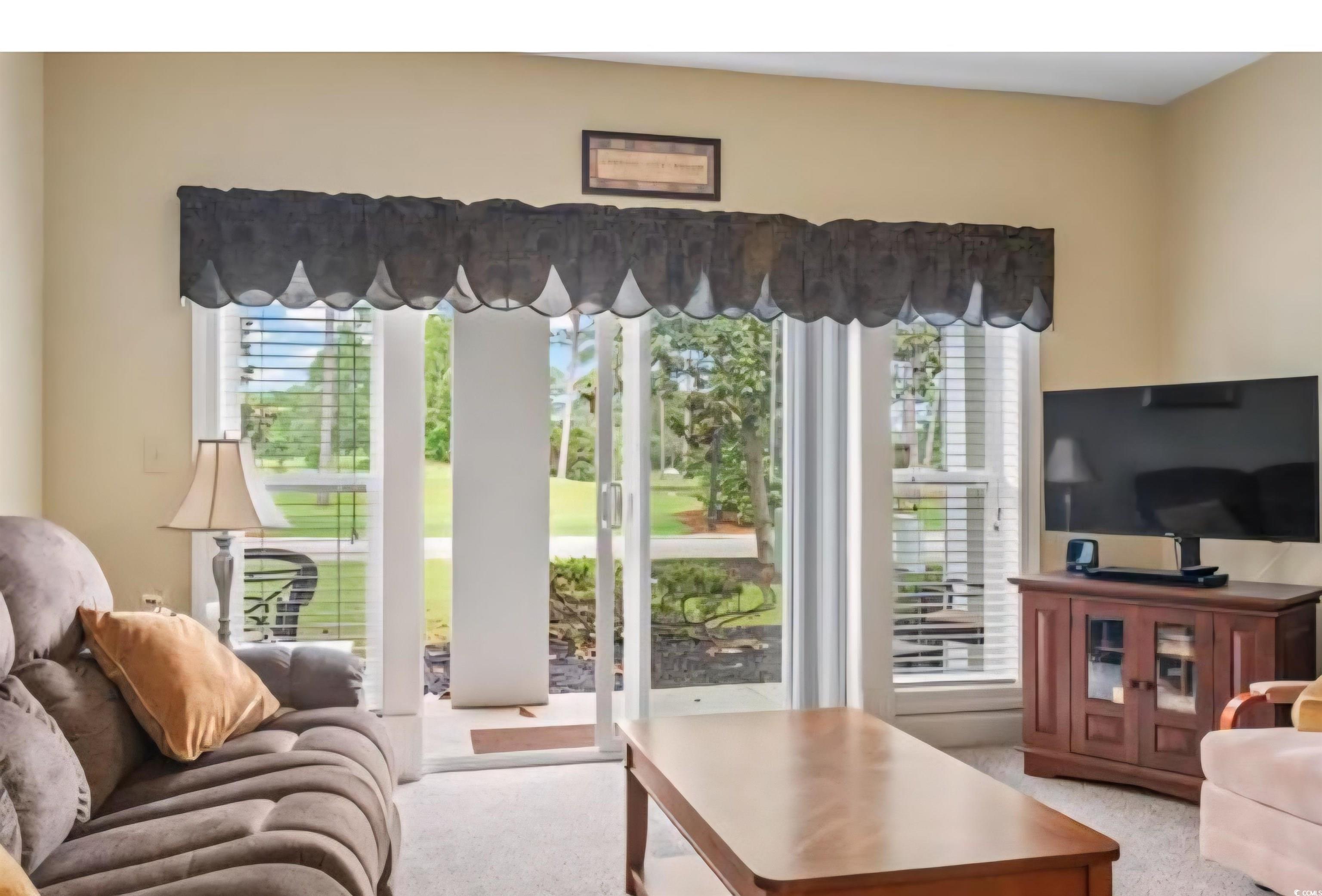 1009 World Tour Boulevard Myrtle Beach, SC 29579 - Photo 26 of 36 Living area with light colored carpet and plenty of natural light