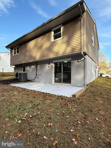 a backyard of a house