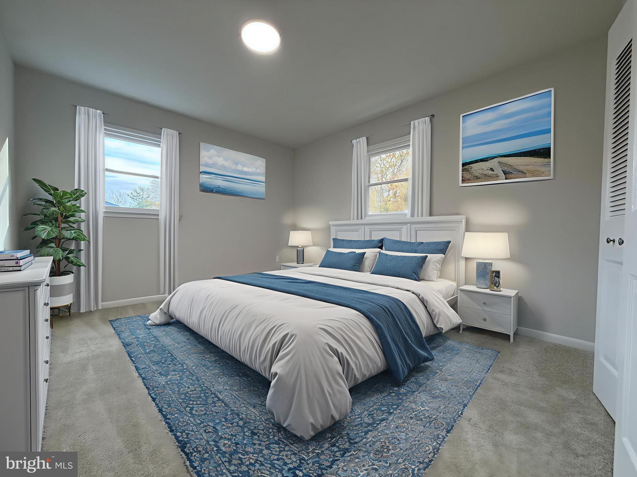 13014 Kerrydale Road Woodbridge, VA 22193 - Photo 43 of 52 a bed sitting in a bedroom next to a window