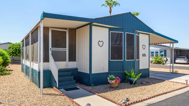 a front view of a house with entryway