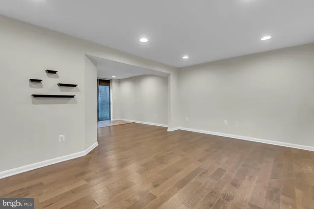 a view of empty room