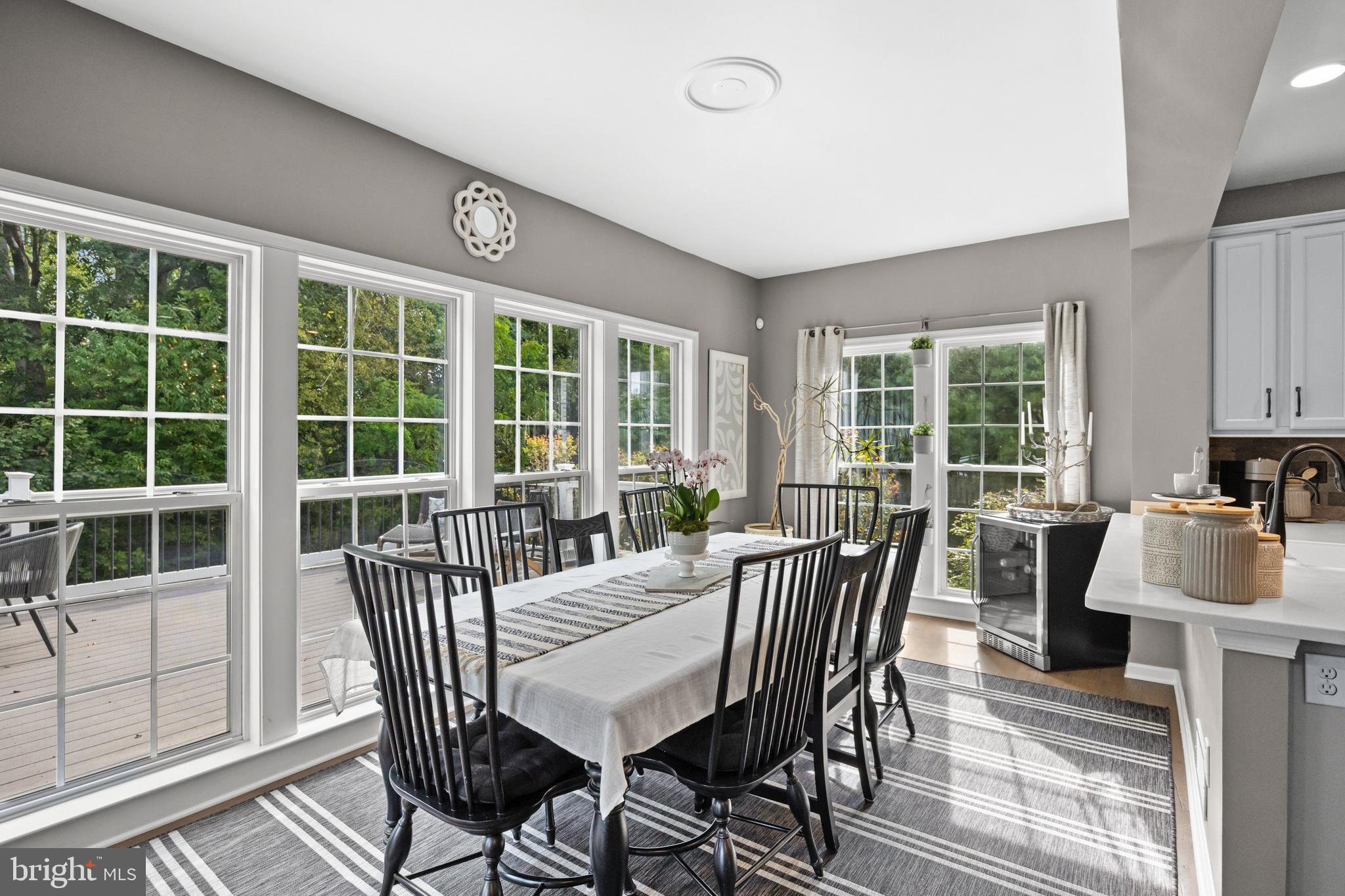 206 Sullivan Drive Mickleton, NJ 08056 - Photo 18 of 59 a view of a dining room with furniture window and outside view
