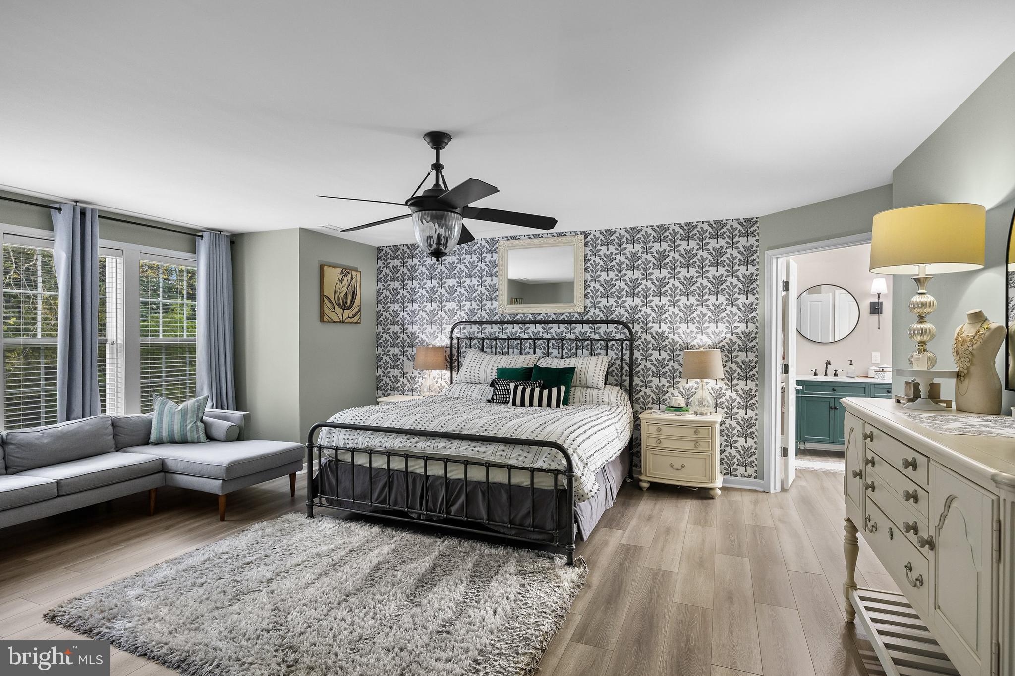 206 Sullivan Drive Mickleton, NJ 08056 - Photo 24 of 59 a bedroom with a bed couch and window