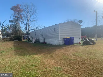 a backyard of a house
