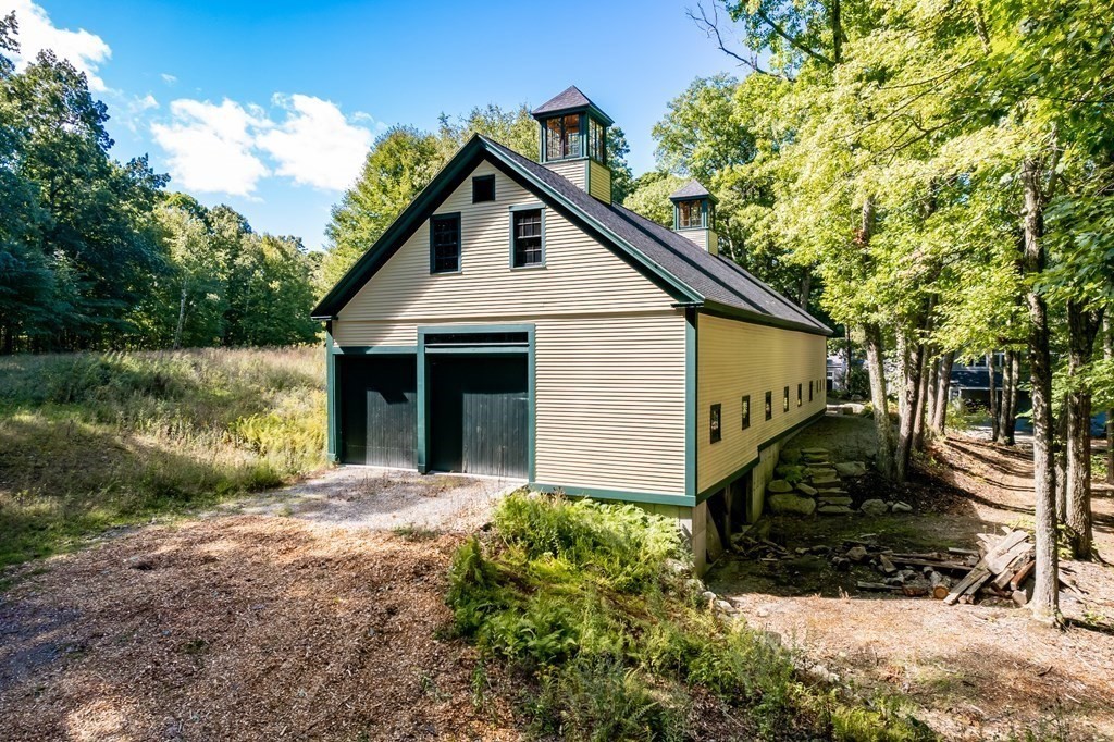 18 South Shaker Road Harvard, MA 01451 - Photo 22 of 36 a view of a house with backyard and garden
