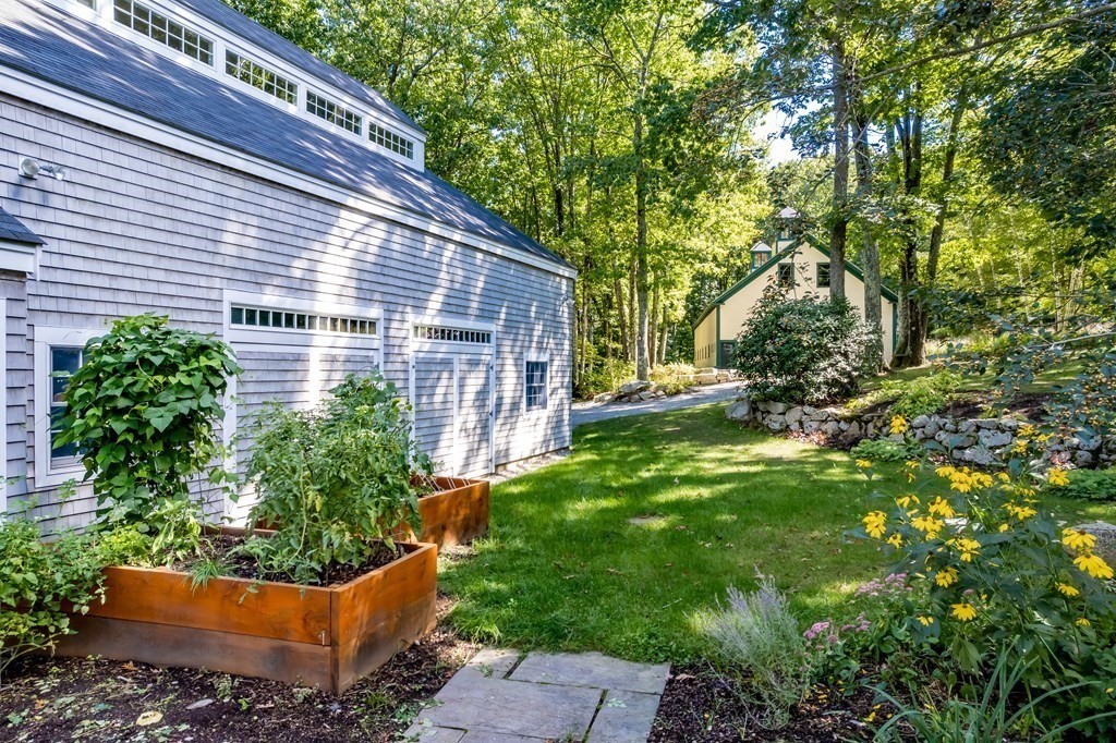 18 South Shaker Road Harvard, MA 01451 - Photo 30 of 36 a view of a house with a garden