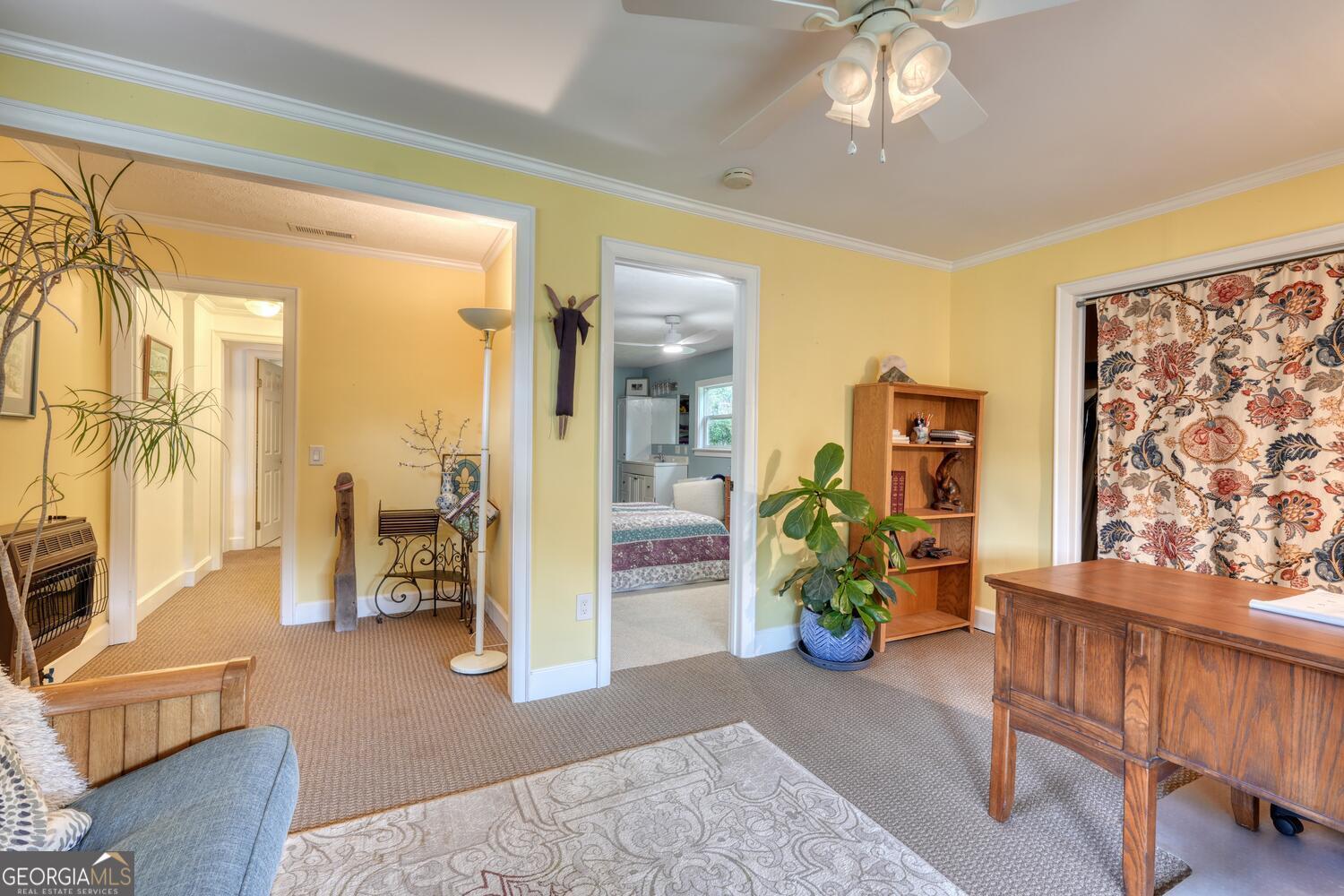 3291 Moccasin Creek Road Murphy, NC 28906 - Photo 36 of 78 a living room with furniture and a chandelier