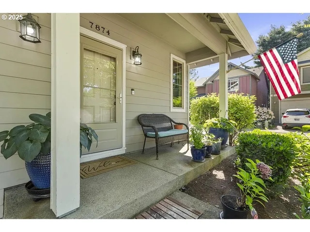a view of outdoor space and yard