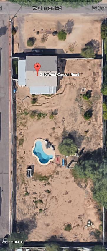 239 West Carson Road Phoenix, AZ 85041 - Photo 20 of 20 Arial view - 239 W Carson Rd - Phoenix