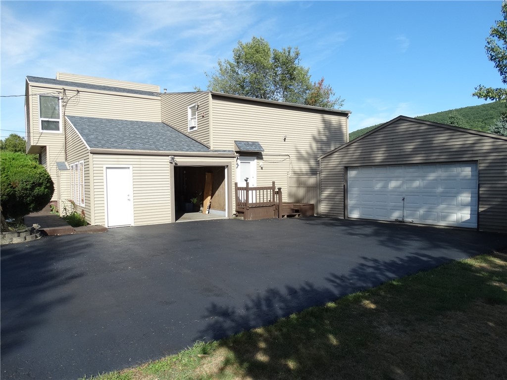 465 South Hamilton Street Erwin, NY 14870 - Photo 3 of 40 Side View with Large Parkinf Area