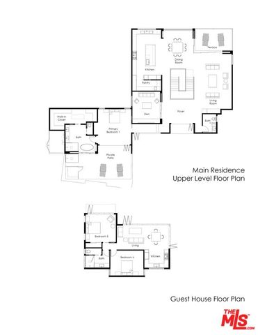 a black and white photo of a living room