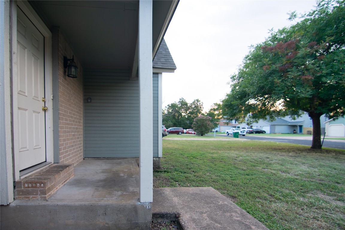8807 Springmail Circle, Unit A Austin, TX 78729 - Photo 7 of 27 a view of a trees in a yard
