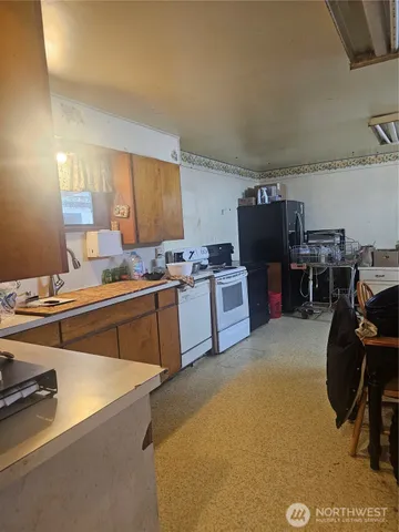 a room with storage and utility