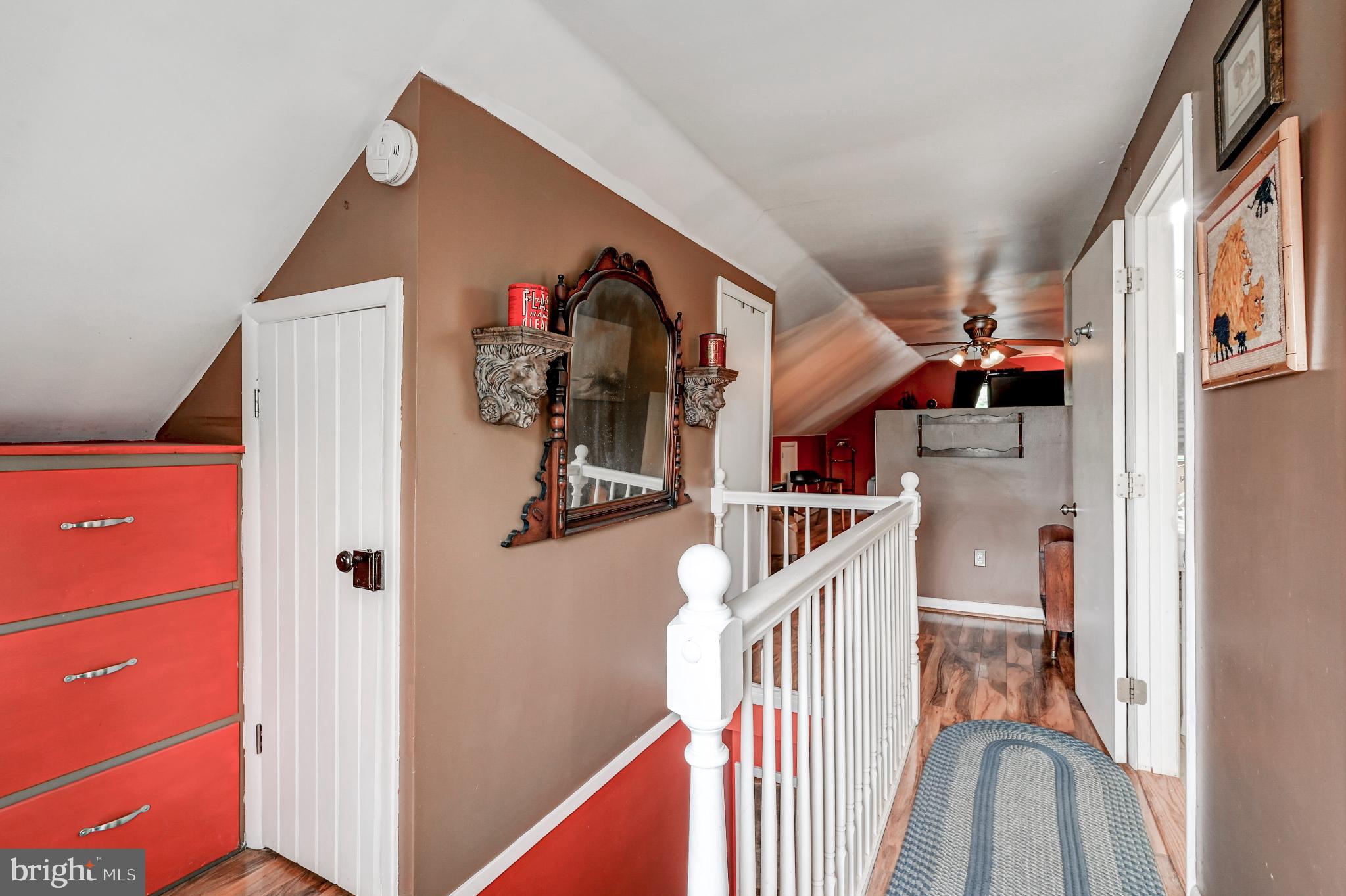 5371 Long Corner Road White Hall, MD 21161 - Photo 18 of 30 Charming hallway with vibrant accents.