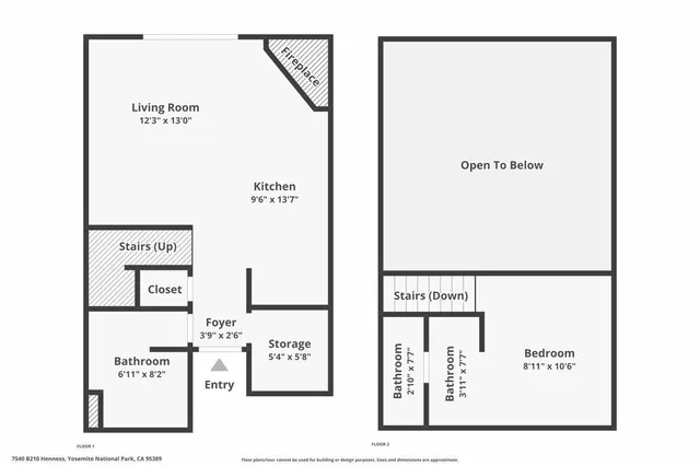 $599,000 | 7540 Henness Circle, Unit B210, Yosemite West, CA 95389