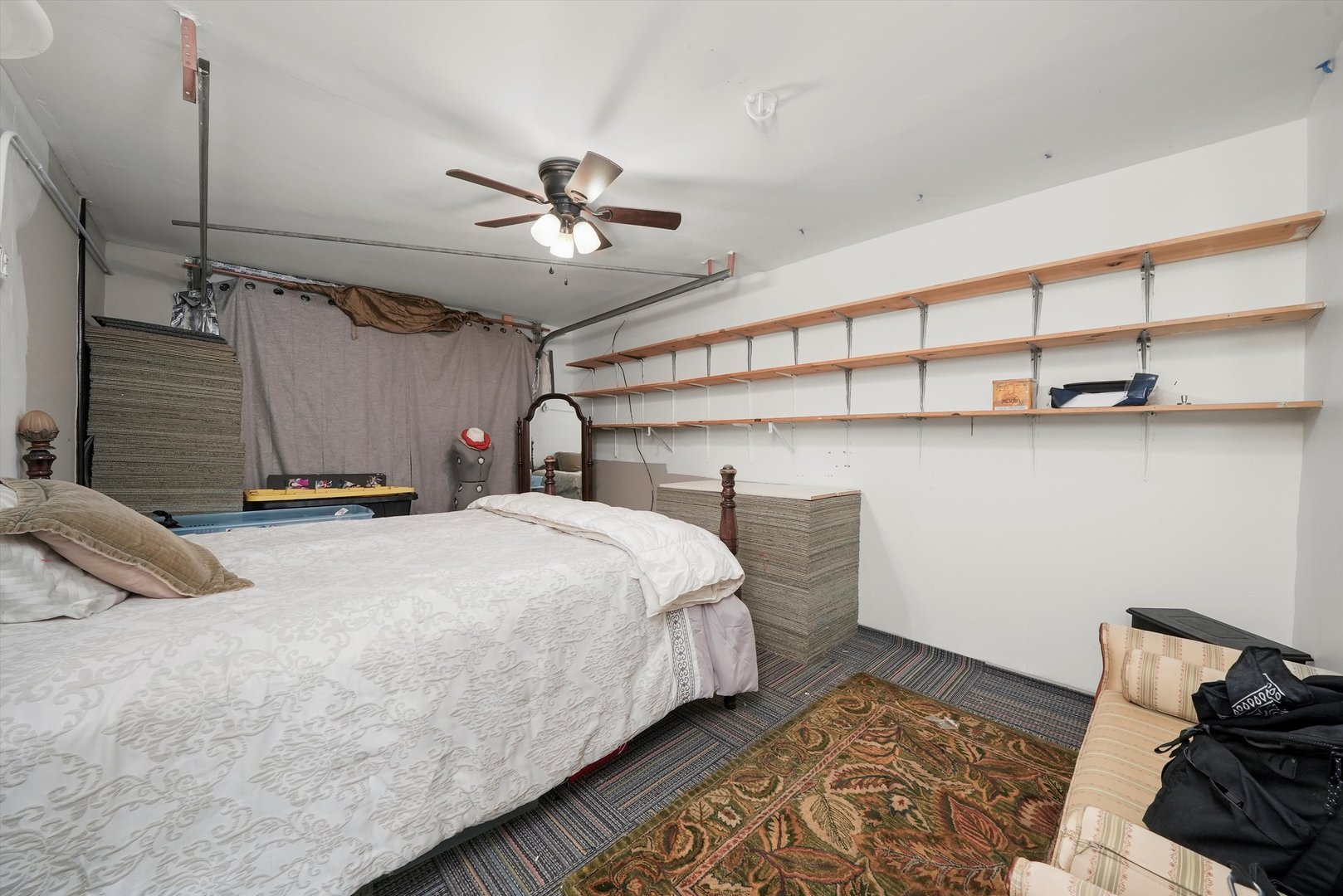 176 Oxford Road Bolingbrook, IL 60440 - Photo 17 of 43 a bed room with a bed and a walk in closet